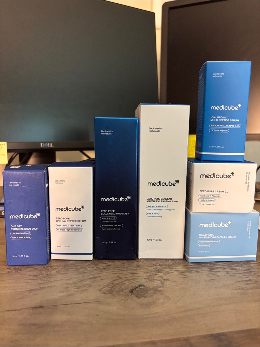 Authentic Medicube Hydrating & Pore Care Serum and Cream Set — Blue 7 Pieces!!